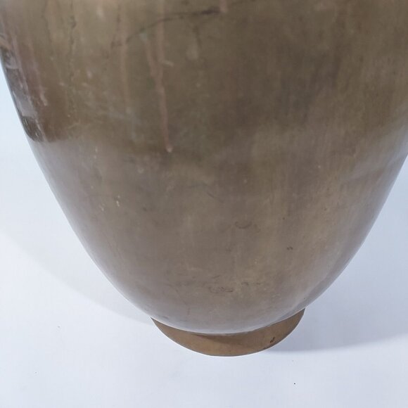 Copper Urn Vase 18" h 31" Diam Center Umbrella, Walking Stick Cottagecore Farm - Picture 16 of 16